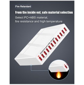 Resim 10 Port Usb Şarj Istasyonu Dock Usb Şarj 120W 5V 2.4A Iphon 