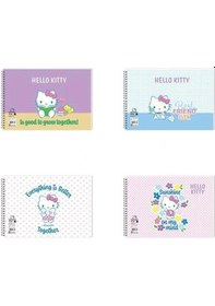 Resim Keskin Color Hello Kitty 17 25 15 Yp. Spiralli Resim Defteri 300115-08 Çok Renkli 