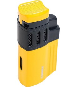 Resim Cohiba 4 Torch Pürmüz Delicili Sarı Siyah Metal Puro Çakmağı 