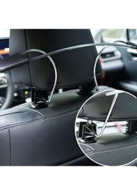 Resim Carub Araç İçi Ceket Ve Gömlek Askılığı Koltuk Arkası Metal Kırışıklık Önleyici Elbise Askısı 