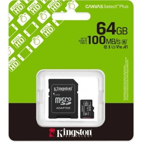 Resim Kingston SDCS3-64GB 64GB Microsdxc Canvas Select Plus Gen3 100MB 