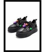 Resim Bambi Siyah Kadın Sneaker K01791222209 