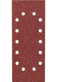 Resim Bosch Zımpara Kağıdı 10'lu 115x280mm 40 Kum 14 Delik 2609256B26 