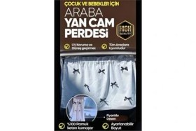 Resim Bebekler Için 4 Mevsim Güneşlik ve Koruyucu Tüm Araçlara Uygun Araba Perdesi 