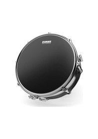 Resim Evans B13hbg Hydraulic Black 13 İnç Yağlı Trampet Derisi - Siyah Profesyonel Mat Siyah Görünüm, Yağ Aralıklı Çift Katman Ve Maksimum Susturma Özelliği 