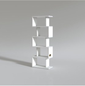 Resim Kenzlife kitaplık raf diba1 byz 129X040x19 banyo kiler ofis (m) 