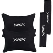 Resim otomind Toyota Yaris Nakışlı Oto Yastık Seti 