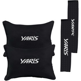 Resim otomind Toyota Yaris Nakışlı Oto Yastık Seti 