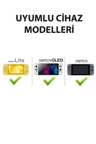 Resim WOTOBE Nintendo Switch/Switch Oled Uyumlu 3D Analog Koruyucu Silikon 