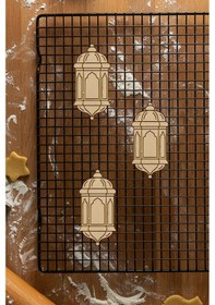 Resim Kandil Kurabiye Kalıbı, Hamur Şekillendirici, Bisküvi Kalıbı, Kolay Kesim Ucu Beyaz 