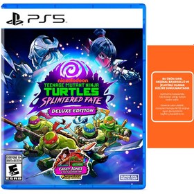 Resim Sony Teenage Mutant Ninja Turtles Splintered Fate Deluxe Edition - PS5 Oyun [SIFIR] 