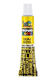 Resim Nova Color Guaj Boya Tüp 12 Li Sarı Nc-115 12 Adet Sarı 