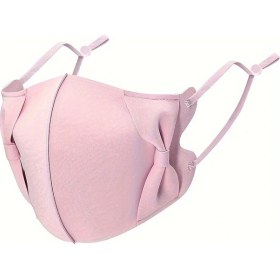 Resim Chuangyinshop 1 Adet Pembe Hafif Soğutucu Nefes Alabilir Fular Yüz Maskesi Pembe 