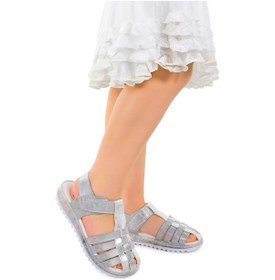 Resim Kiko Kids Kız Çocuk Sandalet Arz 2348 Gümüş 