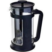 Resim Store - Smart French Press: Yaklaşık 1l Kapasiteli Kahve Hazırlayıcı | Siyah Polipropilen Gövde | Bulaşık Makinesinde Yıkanabilen Borosilikat Cam Sürahi | Paslanmaz Çelik Filtre Sistemi 