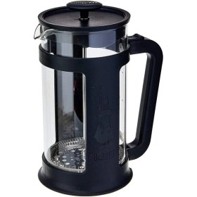 Resim Store - Smart French Press: Yaklaşık 1l Kapasiteli Kahve Hazırlayıcı | Siyah Polipropilen Gövde | Bulaşık Makinesinde Yıkanabilen Borosilikat Cam Sürahi | Paslanmaz Çelik Filtre Sistemi 