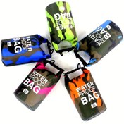 Resim Kamuflaj Yüzen Drift Çantası, Polyester Hafif Drift Çantası, Yüzen Kuru Çanta Sırt Çantası 20L/30L, Ekipmanı Kuru Tutmak İçin Rulo Üst Çanta, Kayak, Tekne, Yüzme, Kamp, Yürüyüş, Plaj, Balıkçılık İçin Uygun 