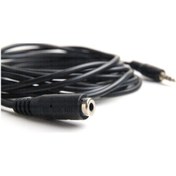 Resim Dark 2.5 Metre 3.5Mm Stereo Ses Uzatma Kablosu 3.5Mm Dişi - 3.5M 