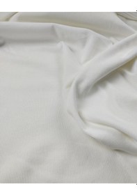 Resim Ekru Renkte Kaşkorse Ribana Kumaş En 100 Cm X Boy 160 Cm -10372 Ekru 