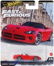 Resim Hot Wheels Premium Fast & Furious 2003 Dodge Viper Srt10 Hnw46 Jbl85 