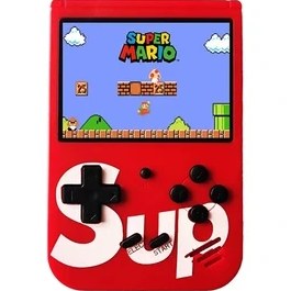 Resim Teknomila Taşınabilir Video Oyun Konsolu 3" 400 Oyunlu Mini Atari Gameboy 2 Oyunculu 