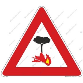 Resim Yangın Tehlikesi Levhası 