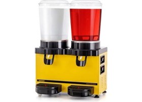 Resim Samixir Panoramik 10 Twin Soğuk Içecek Dispenseri 10 L + 10 L 