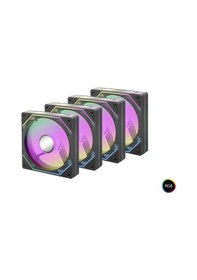 Resim Mofan Mf2900b Pc Gaming Kasa Beta 3 Seri 80 Plus 850w Power Supply 4x Argb Fan Siyah 