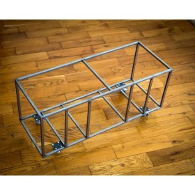 Resim Abronya Metal Organizer Plaklık Dergi Kitap Düzenleyici Boyasız 