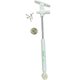 Resim Datatek Ennalbur Frenli Gazlı Dolap Kapağı Pistonu 100 N Beyaz 