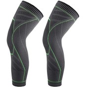 Resim Naylon Elastik Spor Diz Pedleri Nefes Alabilir Diz Destek Brace Silikon Koşu Çalışan Fitness Yürüyüş Bisiklet Diz Protecto L 