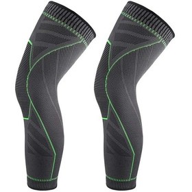 Resim Naylon Elastik Spor Diz Pedleri Nefes Alabilir Diz Destek Brace Silikon Koşu Çalışan Fitness Yürüyüş Bisiklet Diz Protecto L 