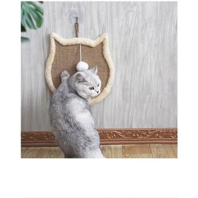 Resim Nursoft Sisal Aşınmaya Dayanıklı Kedi Tırmalama Oyuncağı 34 x 34 CM 