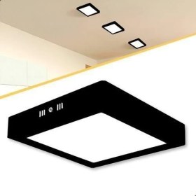 Resim Full Reyon 18 Wattt Kare Metal Kasa 3200 Kelvin Ultra Kaliteli Sıva Üstü LED Tavan Armatürü, Sıva Üstü LED Panel 