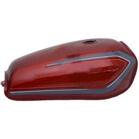 Resim Cg 125 Benzin Deposu Kırmızı 