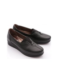 Resim Dgn 1002 Kadın Comfort Ayakkabi Siyah 