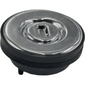 Resim Steellaar 51217267593 Araba Kapısı Kilit Silindir Kapağı 51217267595 Rolls Için Royce Hayalet Kapı Kilidi Koruma Kapağı (Yurt Dışından) 