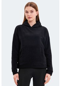 Resim Slazenger Sassa 2 Li Set Kadın Siyah - Fuşya Sweatshirt Siyah - Fuşya 