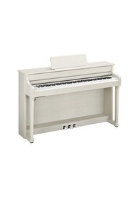 Resim Yamaha Clavinova Clp835wb Dijital Piyano Beyaz Huşağacı 