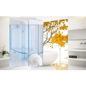 Resim Teknotrust Vialli F2T Hazneli Köpük Sabun Dispenseri Aparatı 500 ml Şeffaf 