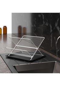 Resim Teknotel Tek Katlı Tabaklık Bulaşıklık Beyaz Kb004 