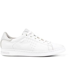Resim Geox Kadın Beyaz Jaysen Bağcıklı Spor Ayakkabı, Hakiki Deri Sneaker D621BA00085C1001 