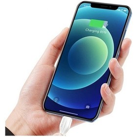 Resim Dux Ducis Apple iPhone Uyumlu 20W Hızlı Şarj Apple iPhone Uyumlu 13- 12,11 Şarj Kablosu 1M-Beyaz 