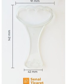 Resim Baza Yatak Tutma Kulp Esnek Plastik 2 Adet 