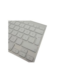 Resim Klavye Kılıfı Magic Keyboard-1 A1314 A1242 İle Uyumlu Türkçe Q Baskı Silikon Kılıf Şeffaf 