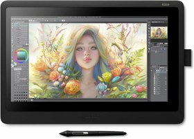 Resim Wacom Cintiq 16 Çizim Tableti - Full HD 15.4 Inc Ekran 
