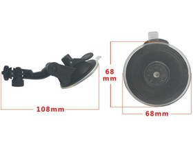 Resim OEM Marka VT02 Tekli Aksiyon Kameralar için Araç Vantuzu 