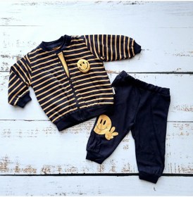 Resim Smile Üçlü Takım Hardal 