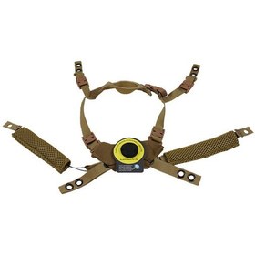 Resim Ranyeek Kevlar Kask Askılığı - Deri Ve Naylon Malzeme - 57-62cm Baş Çevresi 