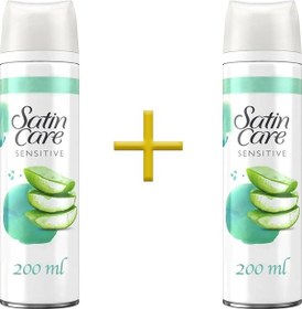 Resim Satin Care Tıraş Jeli Hassas 200 Ml Sensıtıve +2 Adet 